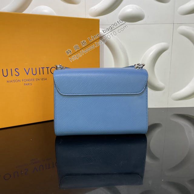 LOUIS VUITTON專櫃新款包包 路易威登Twist中號手袋 LV刺繡肩帶手提肩背斜挎女包  ydh4115